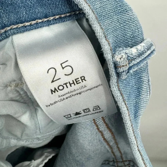 MOTHER Insider Crop Step Fray in Shake Well size 25 B703 - Picture 5 of 6